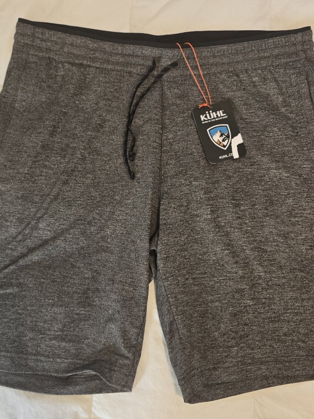NWT Kuhl Revivir Shorts, Heather Grey - L